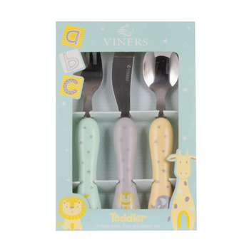 TODDLERS  3 PIECE CUTLERY SET