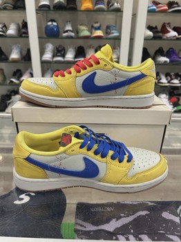 Jordan 1 Retro Low OG SP Travis Scott Canary (W) • Pre-Owned [4899] - view 9