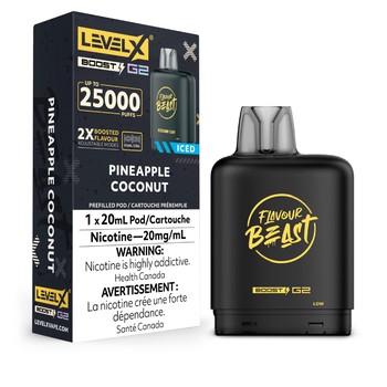 Level X Flavour Beast G2 Boost 25k Pod - Pineapple Coconut