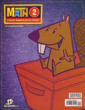 BJU Press Math Grade 2 Student Manipulatives Packet, Fourth Edition