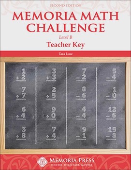 Used Memoria Math Challenge Level B  TE