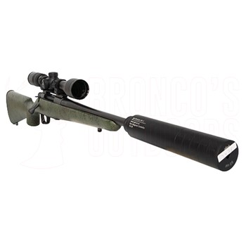 Howa M1500 Superlight Cerakoted Carbon Green 7mm-08 16" + Vortex Diamondback Rifle Scope 4-12x40mm + DPT Suppressor