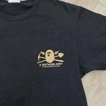 BAPE Gold Rush Foil Tee #1 Black • Pre-Owned [8197] - view 4
