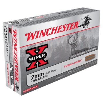 Winchester Super X 7mm Rem Mag 150gr