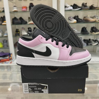Jordan 1 Low Light Arctic Pink (Grade School) • Pre-Owned [6195] - view 5