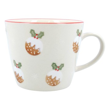 CHRISTMAS PUDDING CERAMIC MUG