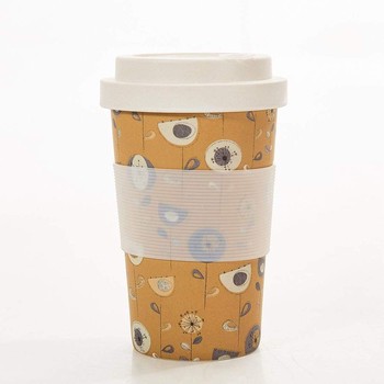 TRAVEL CUP - 1950'S FLOWER
