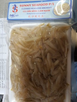 Sunny Food Froz Cleaned Headless Anchovy  400gm