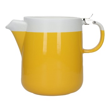 MUSTARD CERAMIC 1.2 LITRE INFUSER TEAPOT