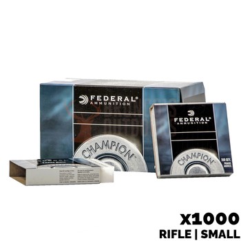 Federal Small Rifle Primers x 1000