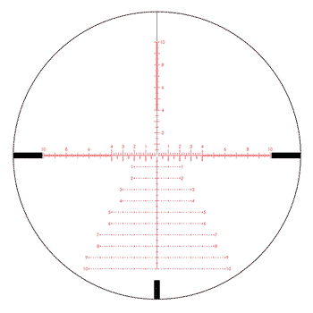 Vortex Viper PST Gen II Riflescope 5-25x50 FFP EBR-7C MRAD