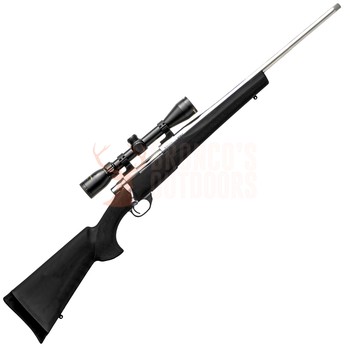 Howa 1500 Stainless Steel Threaded Black .308 Win 20" + Nikko Stirling Game Pro 3-9x40mm Half Mil-Dot Riflescope