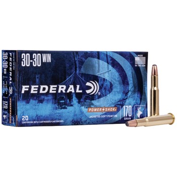 Federal Power Shok Soft Point 30-30 170gr