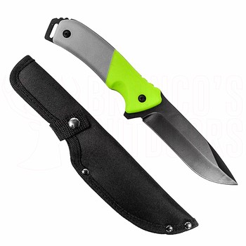 Summit Gear Green/Grey knife with sheath