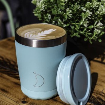 CHILLY'S 340ML PASTEL GREEN COFFEE CUP