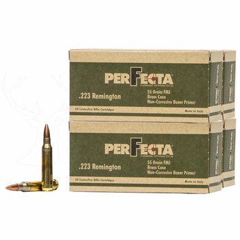 Fiocchi Perfecta .223 55gr FMJ 200 Rounds