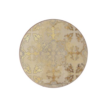 GOLD IMPRESSIONS ROUND COASTERS - SET OF 4