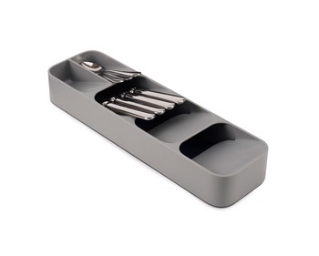 JOSEPH JOSEPH COMPACT CUTLERY ORGANISER - GREY