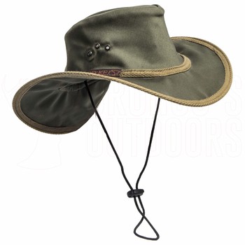 Selke Crushable Cotton Blend Hat 110K Khaki