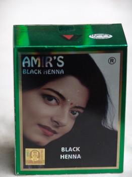 Amir's Black Henna 60g (6 Pouches)