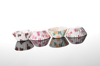 FLORAL SWEET CASES  - PACK OF 200