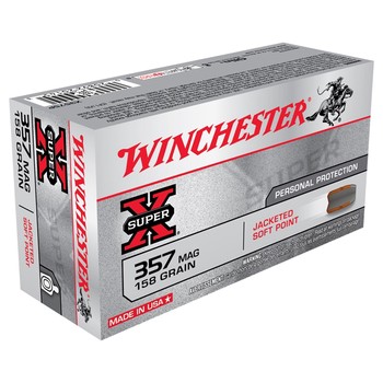 Winchester Super X .357 158gr JSP