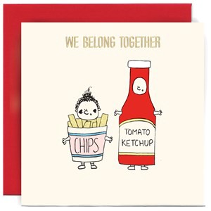 Susan OHanlon - Chips and Ketchup Card - SKETCHV003 (D)