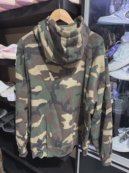 Supreme b.b. Simon Zip Up Hooded Sweatshirt Woodland Camo • Pre-Owned [8850] - view 2