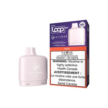 STLTH Loop Max X Elf Bar 50K Pod - Peach