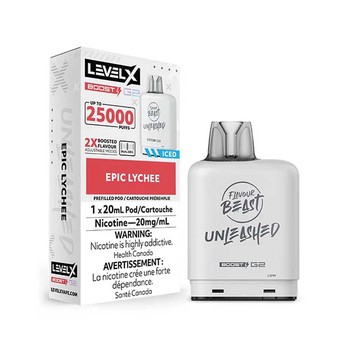 Level X Flavour Beast Unleashed G2 Boost 25K Pod - Epic Lychee Iced