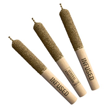 General Admission Peach Rizz Diamond Infused (Pre-Roll) / 1.5g / Infused Pre-Rolls (3) / Sativa