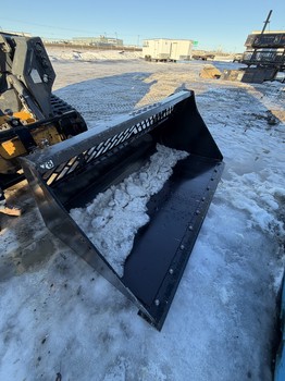 * 78" High Volume Snow Bucket HLA W/ Standard Skidsteer Qtach