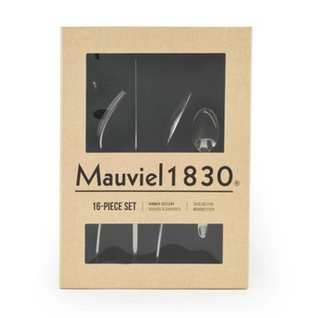 MAUVIEL 1830 18/10 STAINLESS STEEL CUTLERY SET - 16 PIECES