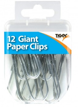 Tiger - TidiBox-Paper Clips Giant 301589