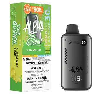 Flavour Beast Alpha Sour Gushin' Series 80K - S. Orange Lime