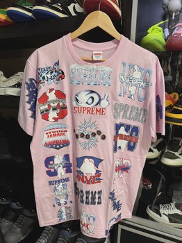 Supreme Flash Tee Light Pink size M • Brand New [4819] - photo 1