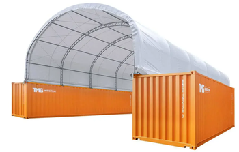 * 30' x 40' Dual Truss Storage Shelter with Heavy Duty 17 oz PVC Cover TMG-DT3042(Previously TMG-DT3041)