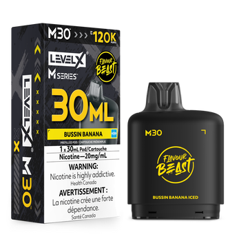 Level X Flavour Beast M30 120K Pod - Bussin' Banana Iced