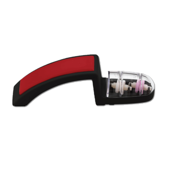MINOSHARP KNIFE SHARPENER - BLACK/RED