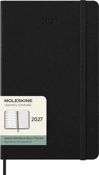 Moleskine - 2027 12-Month Weekly Large Hardcover Notebook