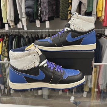 Air Jordan 1 Retro High Original SP Fragment  x Union LA Sport Royal Blue • Pre-Owned [2694] - view 3