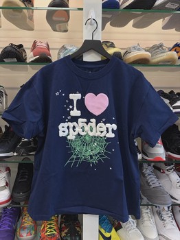Sp5der Souvenir Tee Navy Blue  • Brand New [9839] - view 2