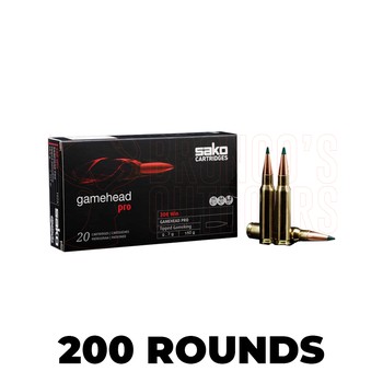 Sako Gamehead Pro 308 150gr 200 Rounds