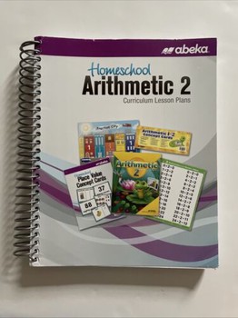 Used Abeka Arithmetic 2 Lesson Plans