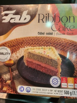 Fab Ribbon Cake 400g