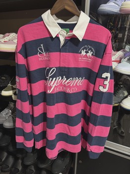 Supreme La Martina Rugby Stripe • Brand New [3466] - view 2