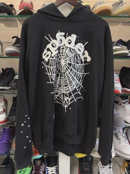 Sp5der OG Web Hoodie Black • Pre-Owned [2617] - photo 2
