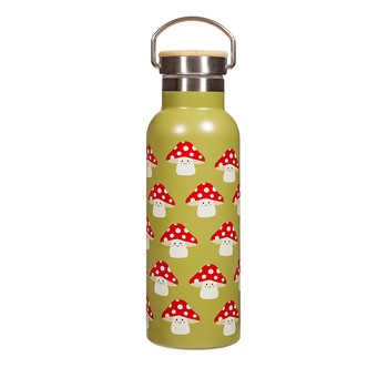 MUSHROOM METAL WATER BOTTLE