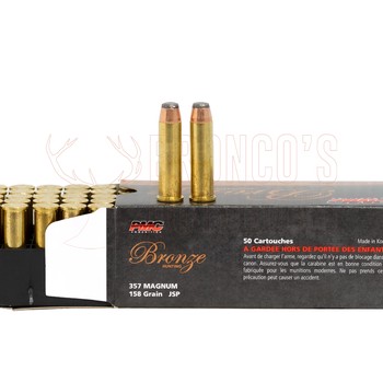 PMC Bronze .357 Magnum 158gr JSP