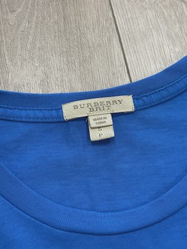 Burberry Brit Crew Neck Cotton T-Shirt • Pre-Owned [6949] - view 4